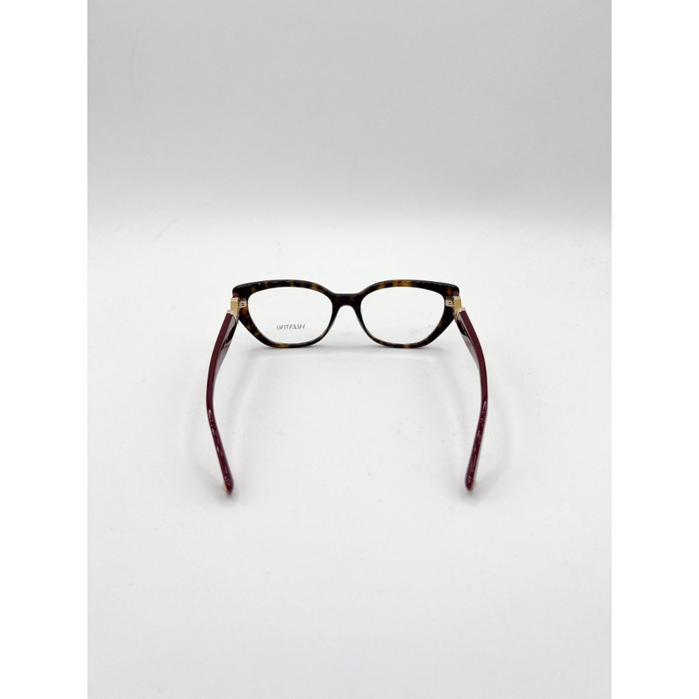 Valentino Women's Eyeglasses VA3037 5002 Full Rim Cat Eye Rockstud Havana 54mm P - Picture 11 of 14